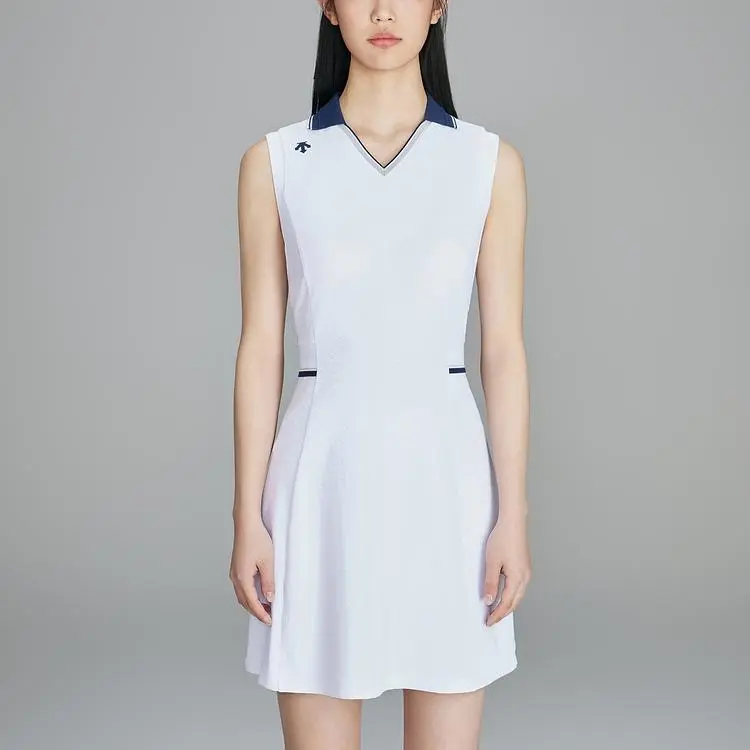 DESCENTE Golf FIELD SS25 Sleeveless Dress Women's-2