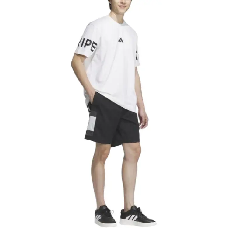 Adidas 3 StripesSportswear SS25 T Shirt Men's White-2