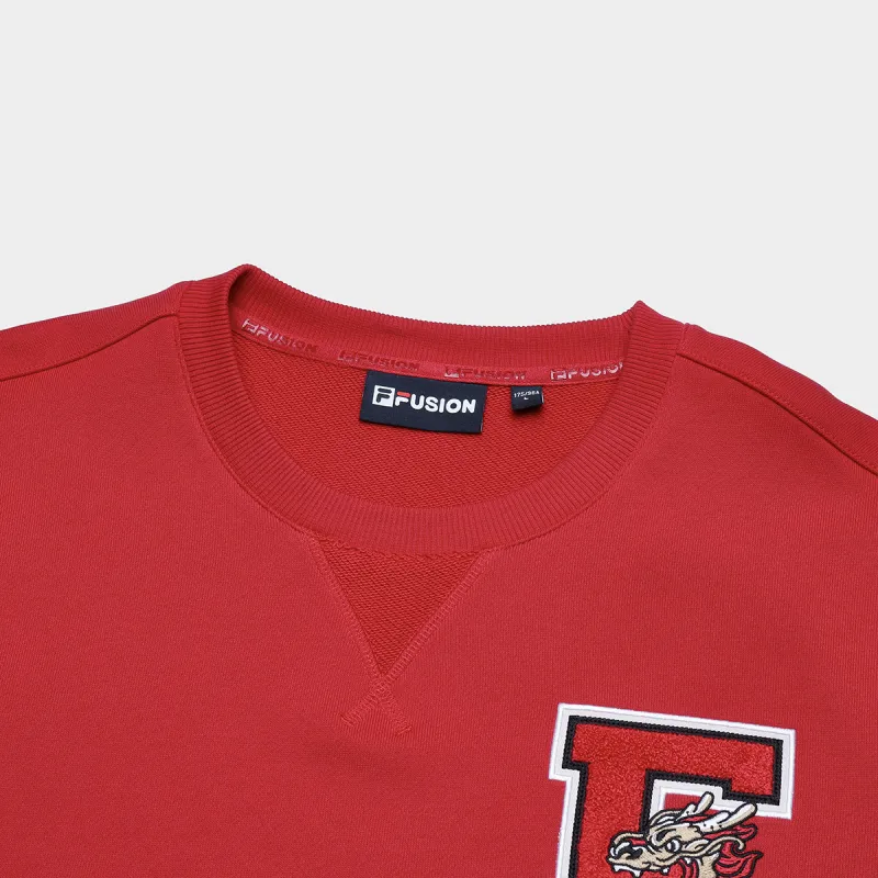 FILA FUSION CULTURE Sweatshirt Men's Eirland Red-2