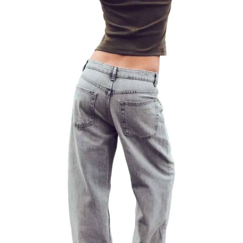 ZARA Jeans Women's Gray-5