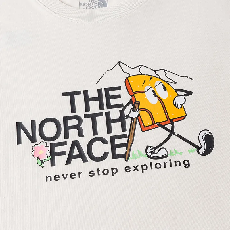 THE NORTH FACE T Shirt Unisex Dune White-2