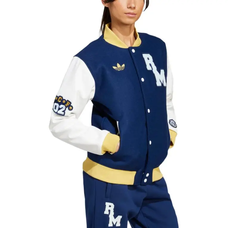 Adidas Originals VRCT FW24 Jackets Coats Unisex Marine Blue-4