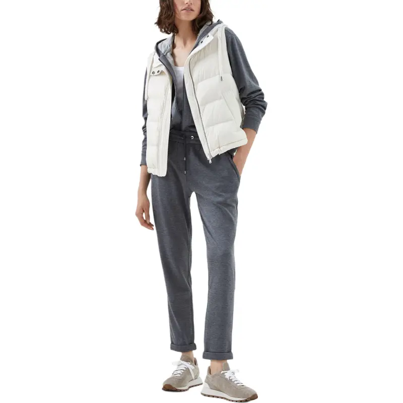 Brunello Cucinelli Monile-Detailed Zip-Up Hoodie-3