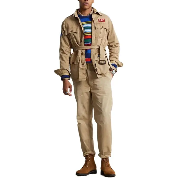 Polo Ralph Lauren FW22 Jackets & Coats Men's Camel Brown-1