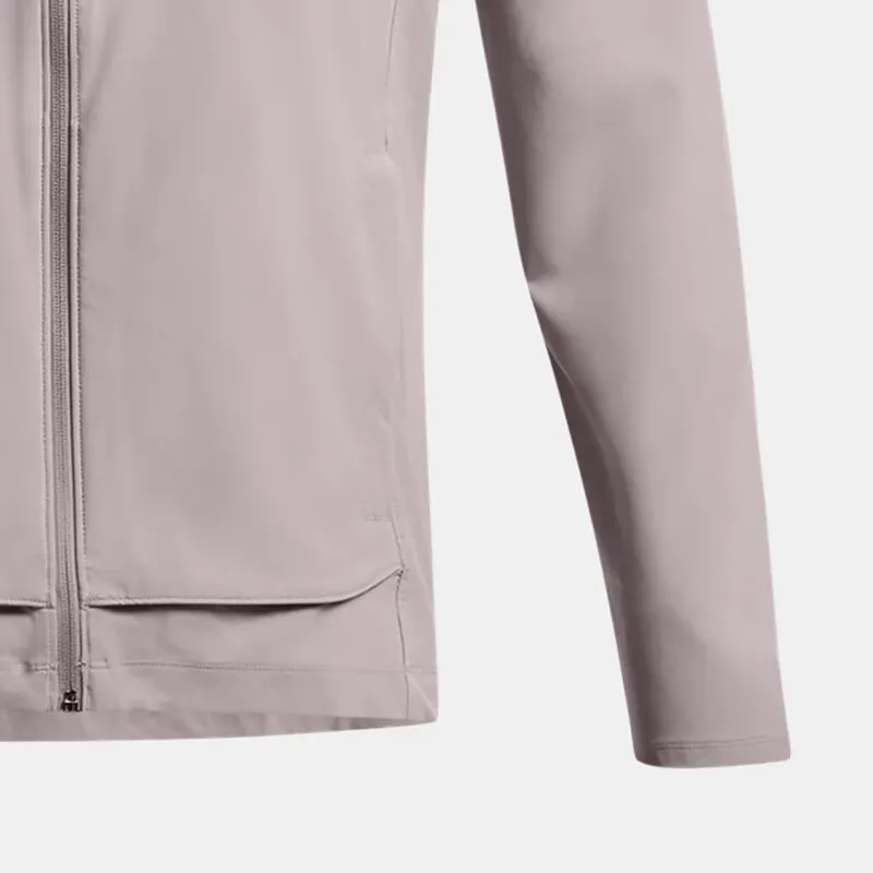 Under Armour FW24 Jackets Coats Men's Gray Purple-4
