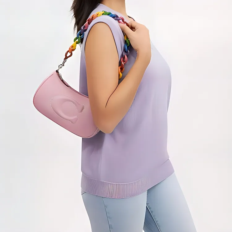 COACH Resin Bag Strap Women's Multicolor-1