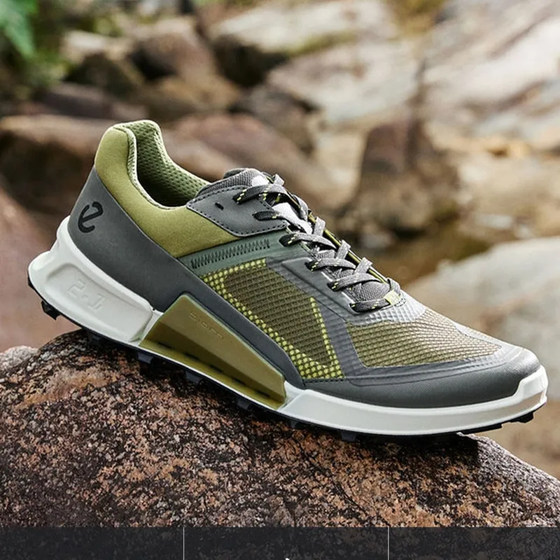 Ecco BIOM2.1 Mountain Low Top Hiking Shoes/Trekking Shoes Men's Green-6