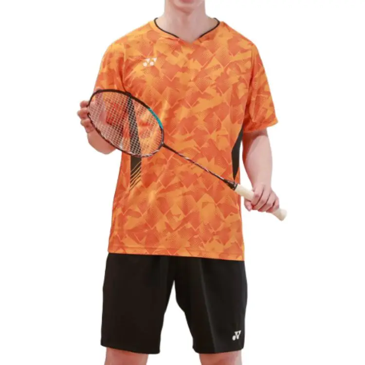 YONEX T Shirts Men Orange-4