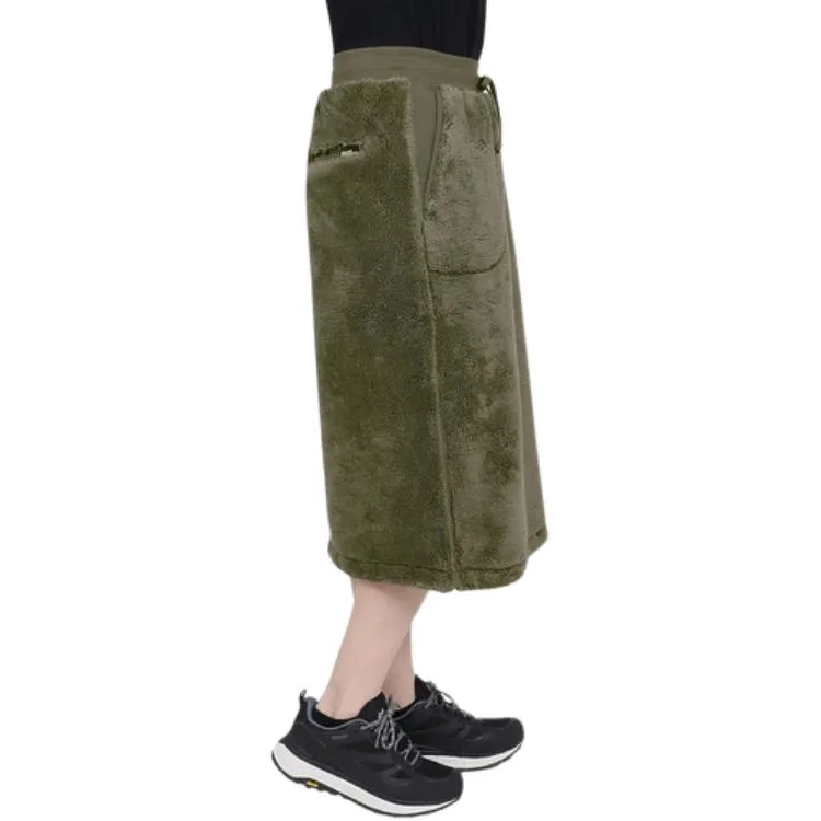 Jack Wolfskin Casual Long Skirt Women's Dark Brown-3