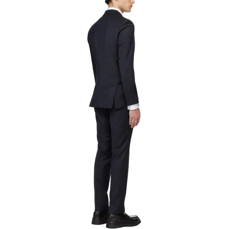 HUGO BOSS Business Suit Men's Marine Blue-2