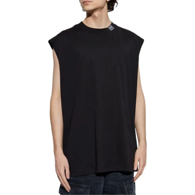 VERSACE JEANS COUTURE Sleeveless Logo Vest-2