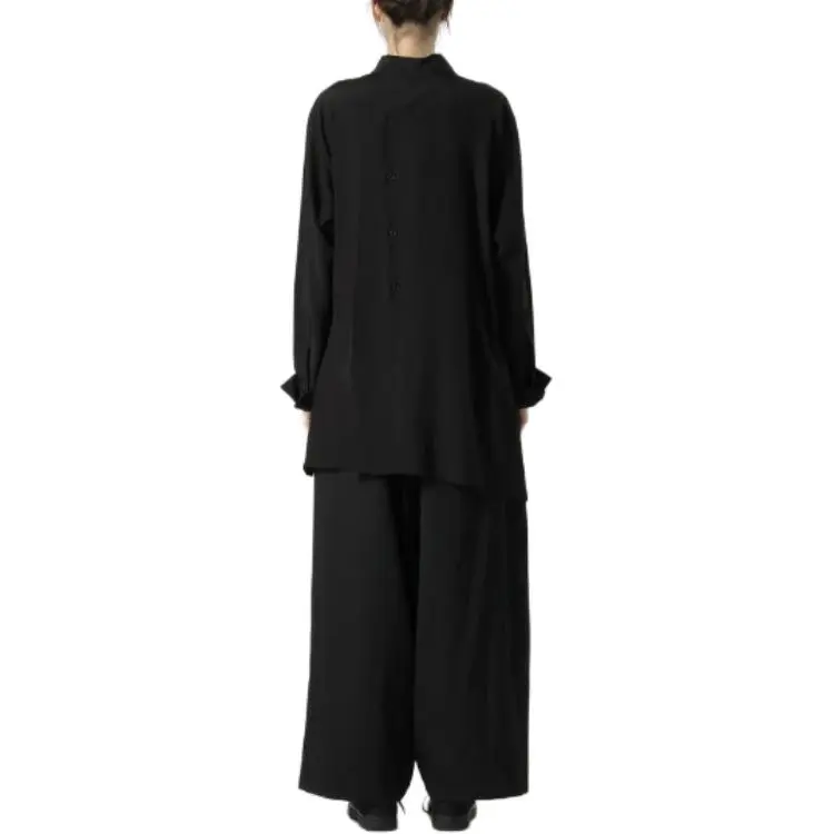 Yohji Yamamoto Asymmetrical Oversize Shirt-3
