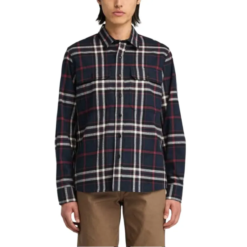 Timberland Shirt Men's Dark Blue Gemstone-3