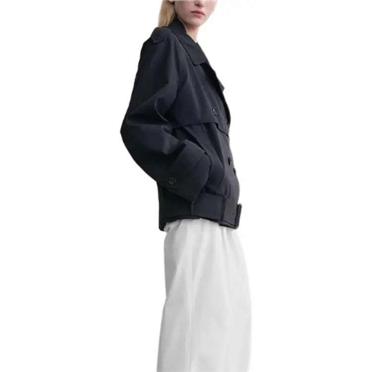 TOTEME Cotton Peacoat-3