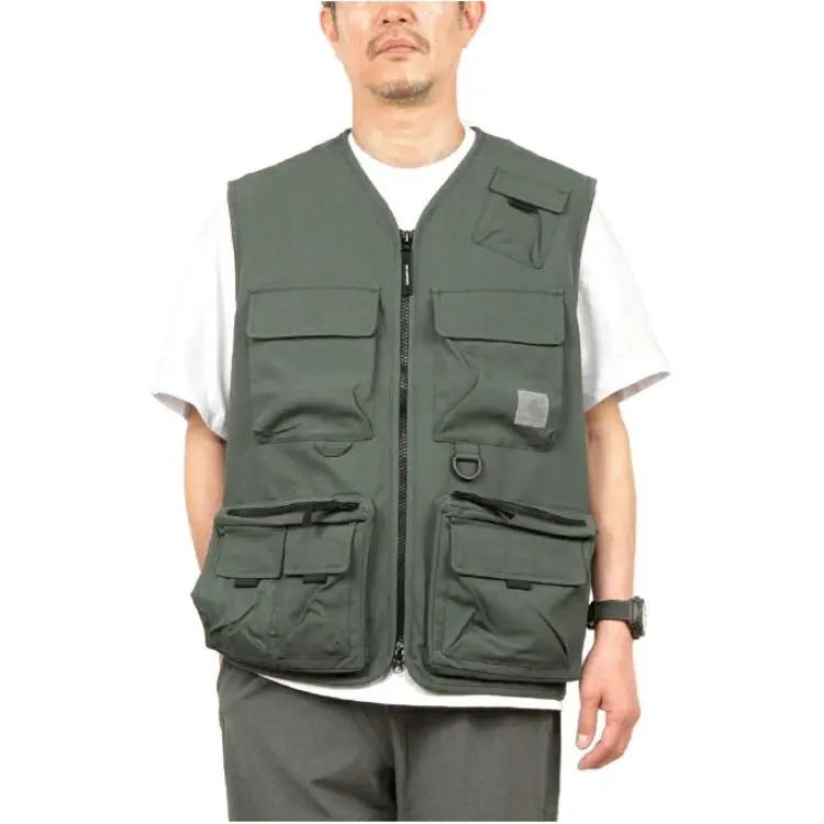 Carhartt WIP Vests Men Army Green-4