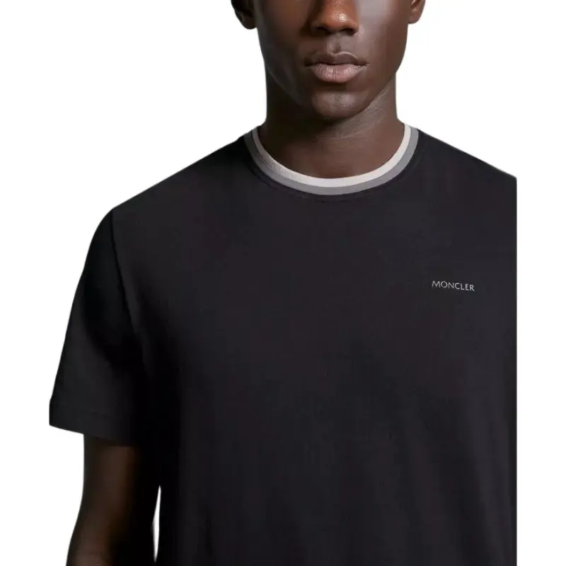 Moncler Logo-embossed Cotton T-shirt-5