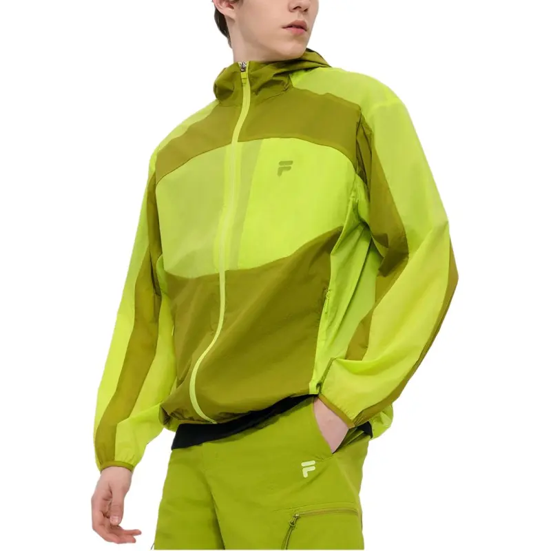 FILA FUSION FOB Collection FUSION LIFE Jackets Coats Men's Fresh Light Green-2