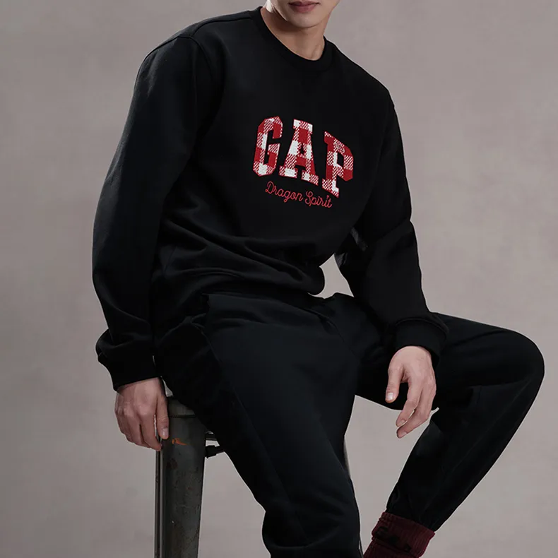 8on8 X GAP 8ON8 Co branded Model Sweatshirts Unisex-4