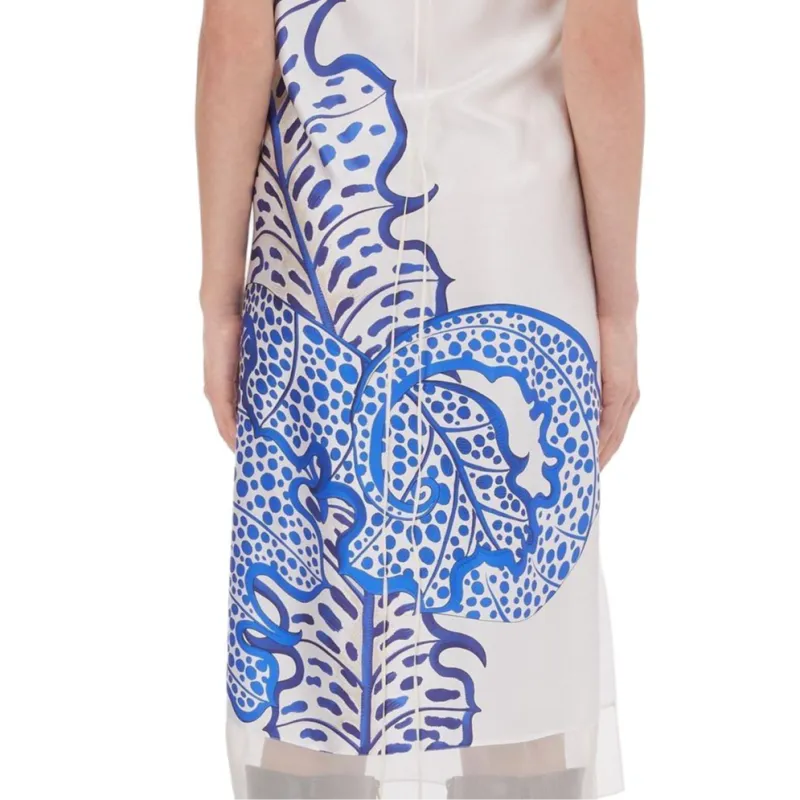 Ferragamo Floral print Silk Midi Dress-3