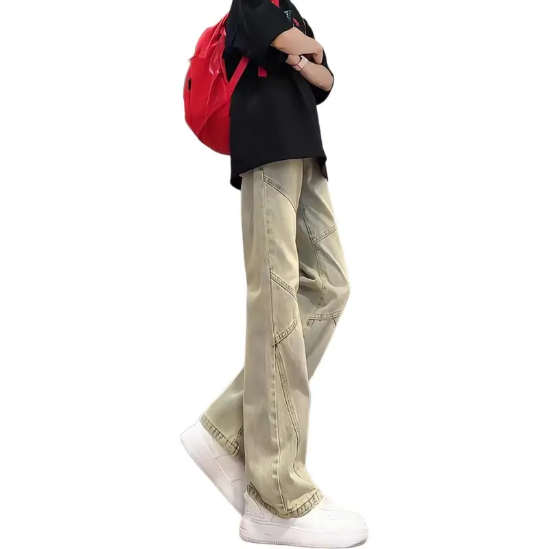 HUANQIU Jeans Unisex-1
