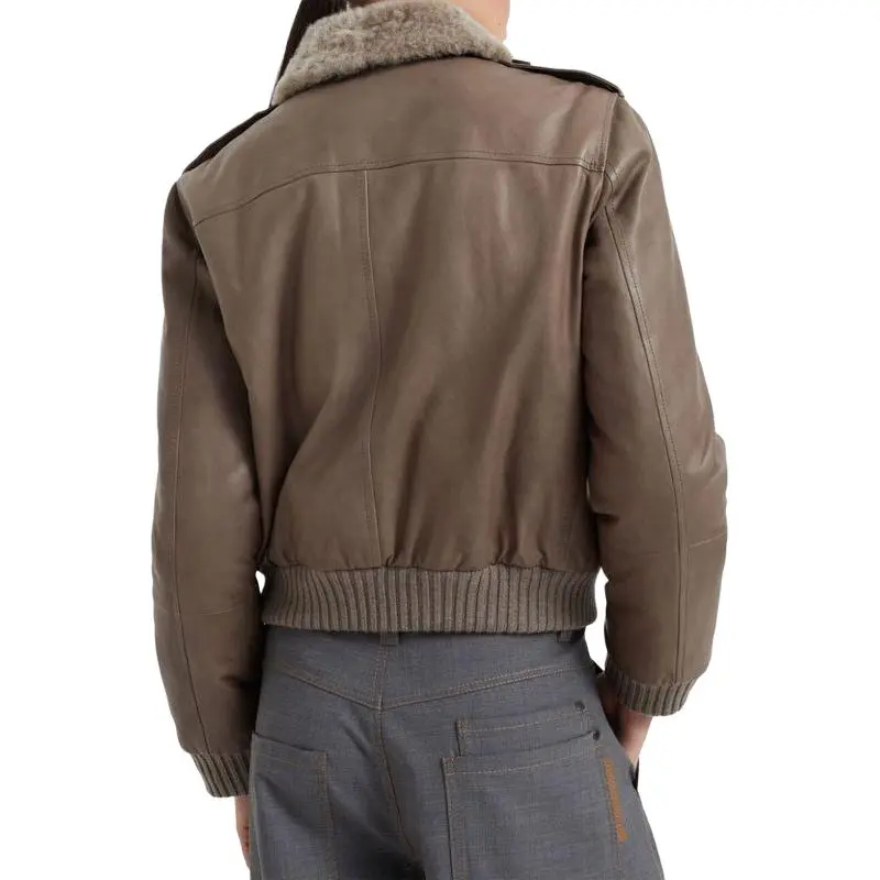 Brunello Cucinelli Jackets Coats Men's Mud Brown-5