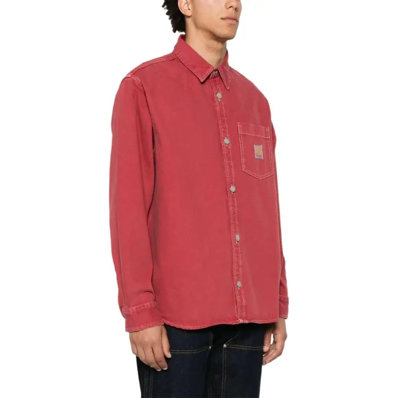Carhartt WIP Shirts Men Red-3