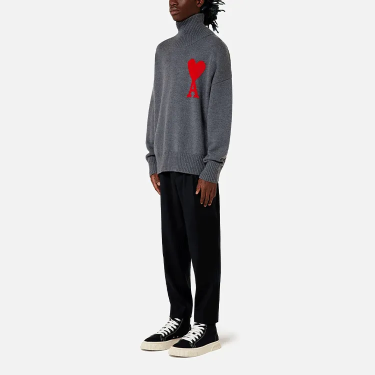 AMIPARIS Sweaters Unisex Gray-2