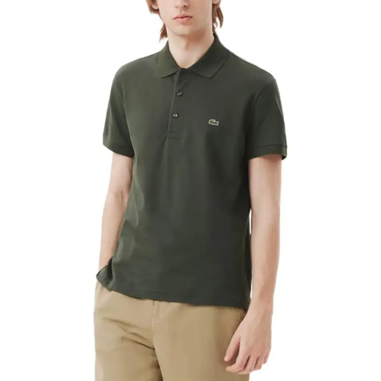 LACOSTE Polo Shirts Men Green-2