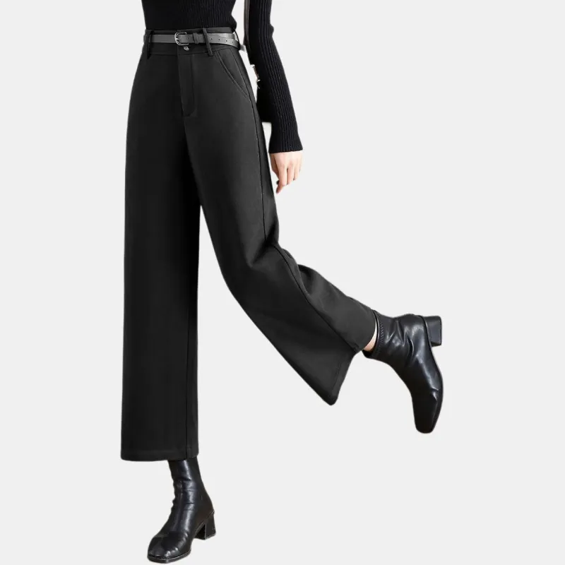 XWI Casual Pants Women's Dark Gray-4
