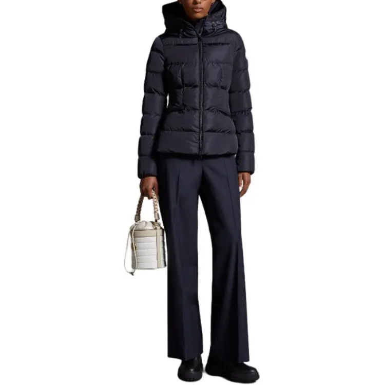 Moncler Avoce Series Down Jacket Women's Night Blue-3