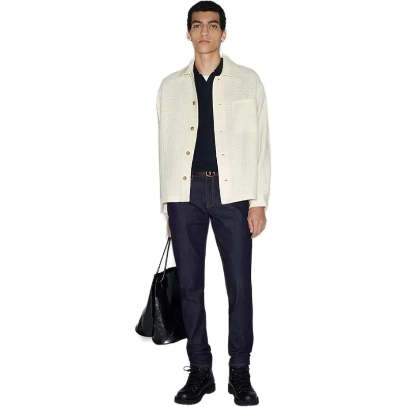 FRAME Textured Shirt Jacket-1