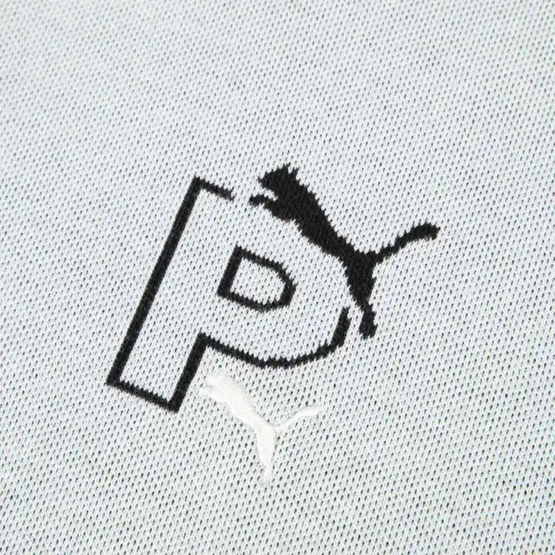 PUMA Polo Shirts Unisex Platinum Gray-2