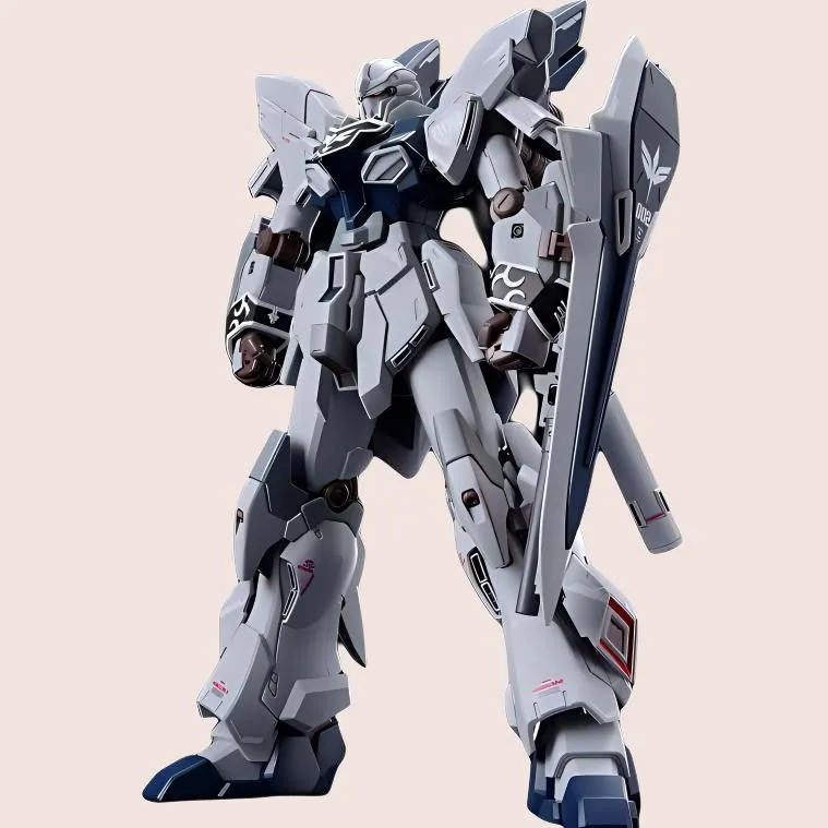 BANDAI High Grade 1 144 Mobile Suit Gundam NT New Goujin Size 2 Hobby Model-4