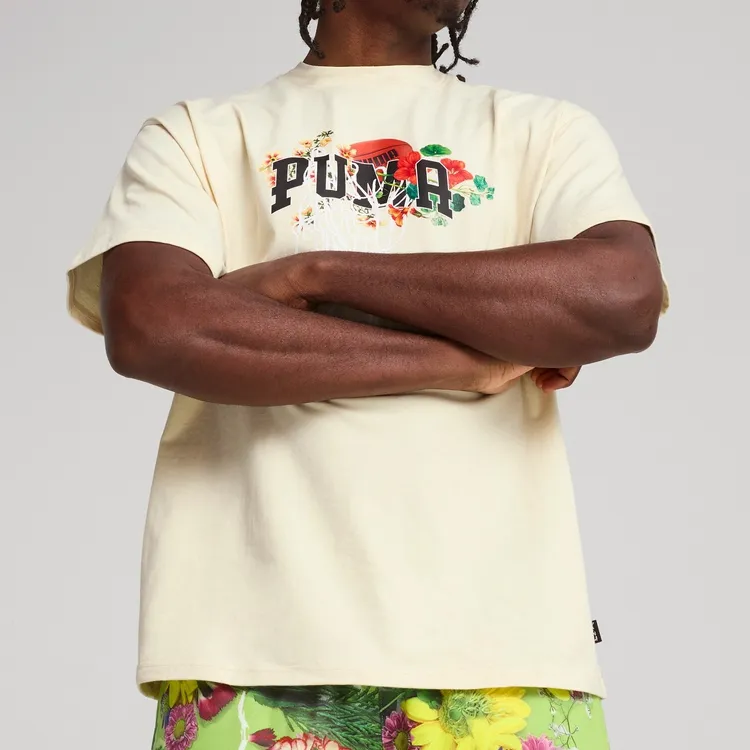 PUMA Playera Dunked In Florals I Para Hombre-3