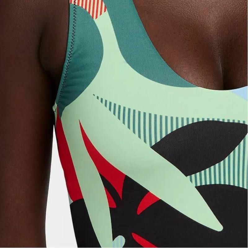 Nike Swim Women's Keyhole Back One-Piece Swimsuit-1