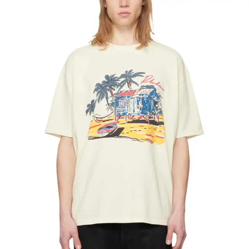 RHUDE Graphic print T shirt-2