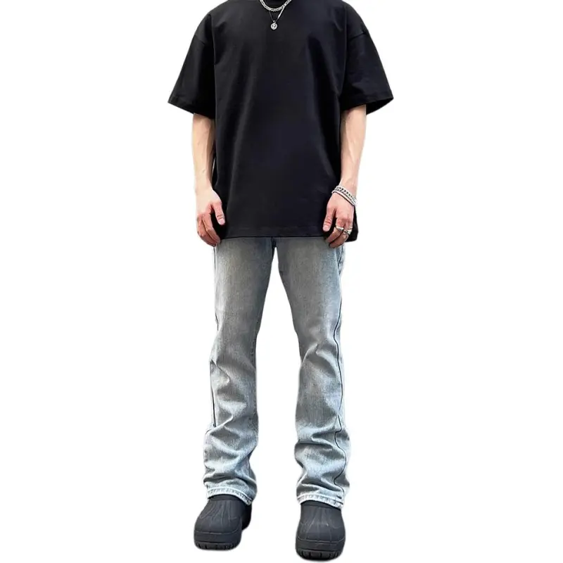 KVIV Jeans Men Ice Blue -3