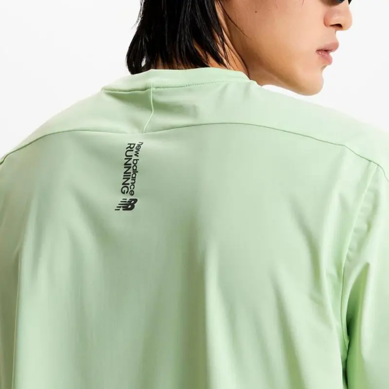 New Balance UNI FROZEN T Shirt Unisex 41 Light Green-4