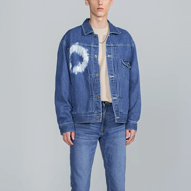 Lee Denim Jackets Men Light Blue-2