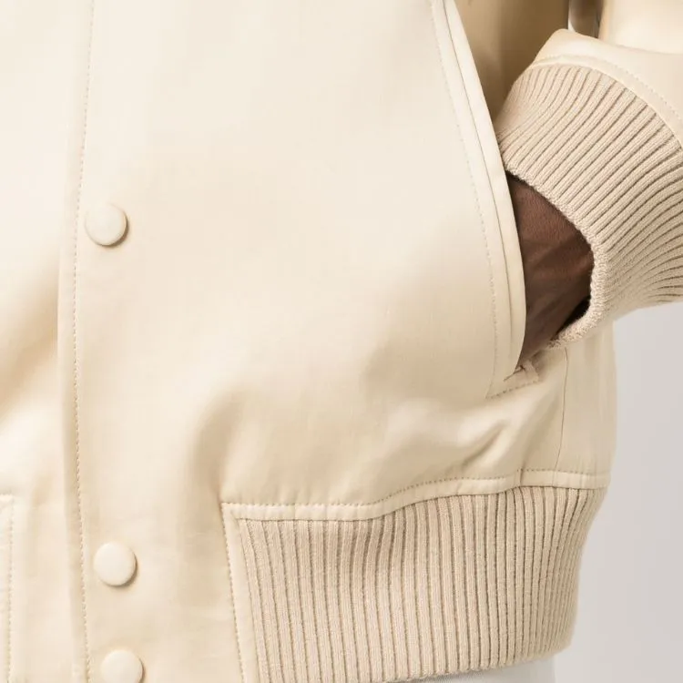 Lanvin Pointed collar Bomber Jacket-4