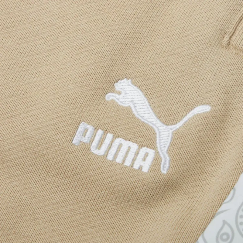 PUMA Knitted Sweatpants Men's Khaki-4
