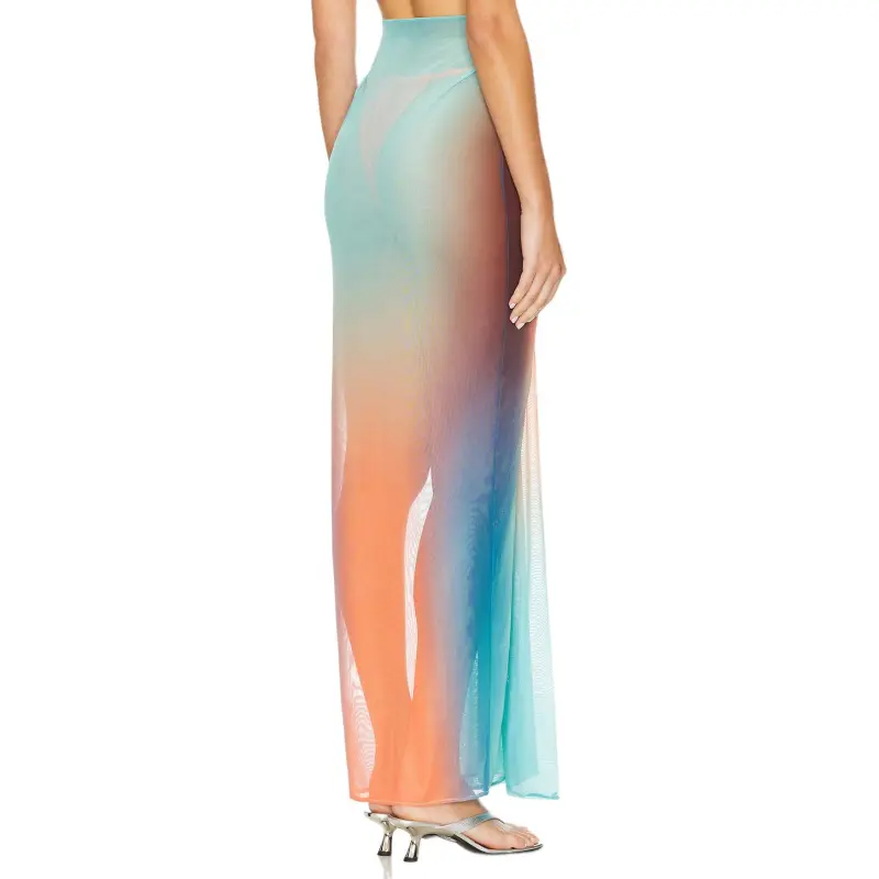 MILK BAOBAB Casual Long Skirt Women's Multicolor-1