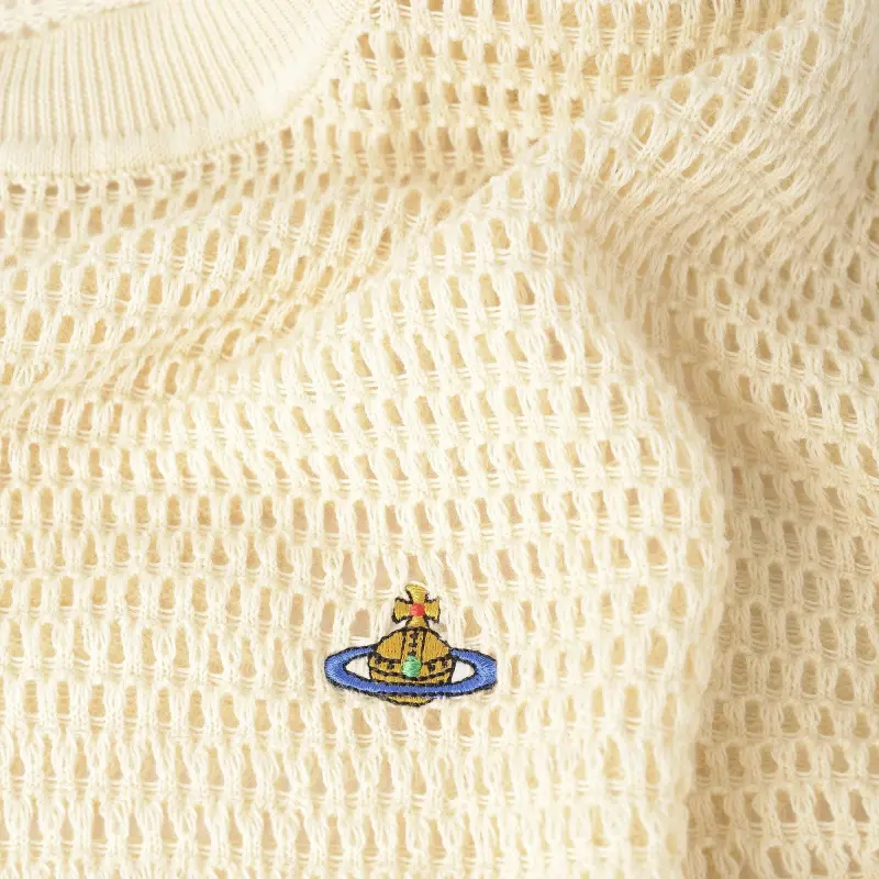 Vivienne Westwood Julian Orb Embroidered Knitted T Shirt-3