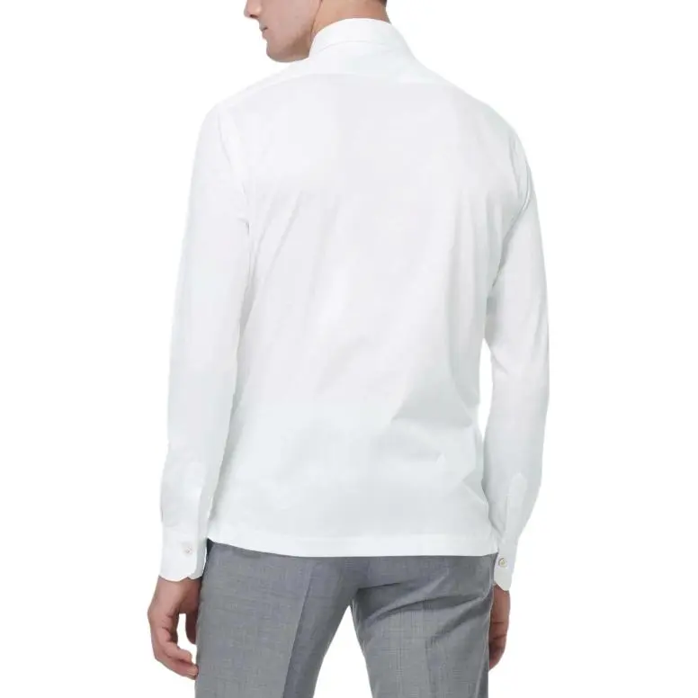 KITON Long Sleeved Polo Shirt-4