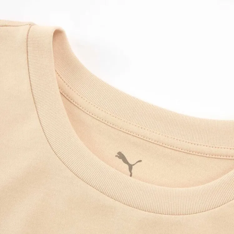 PUMA Basic Elevated SS25 T Shirt Men's Cashew Nut Color 42-3