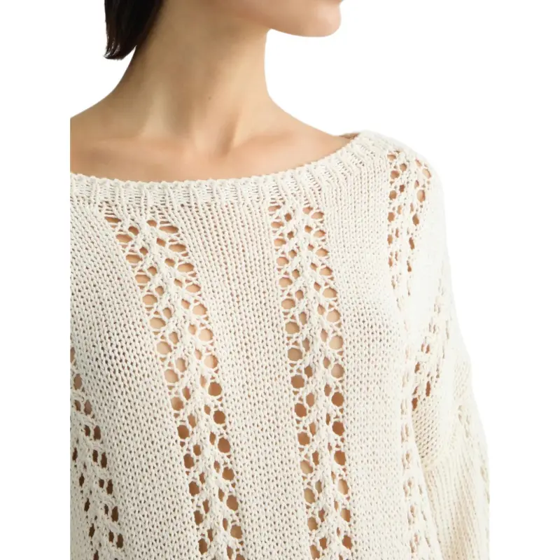 LIU·JO Crochet knit Sweater-4