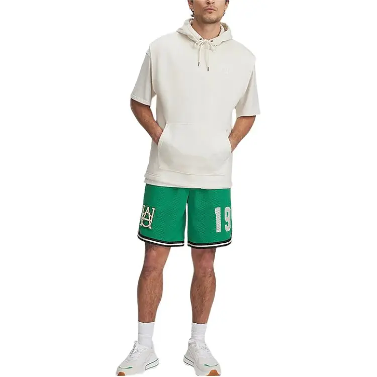 Under Armour Basketball Shorts Men's Green-1