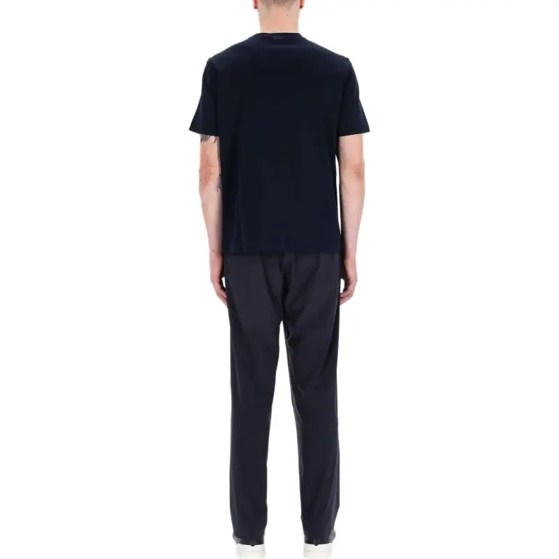 HERNO Short Sleeved Crewneck T Shirt-1