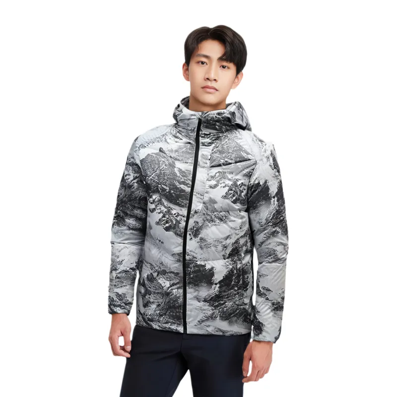 Anta Down Jacket Men's Pure White/Norman Jiang Xue-2