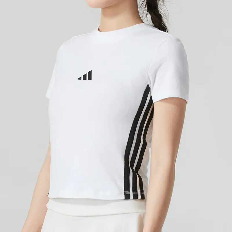 Adidas ESSENTIALS T Shirt Women's White-4